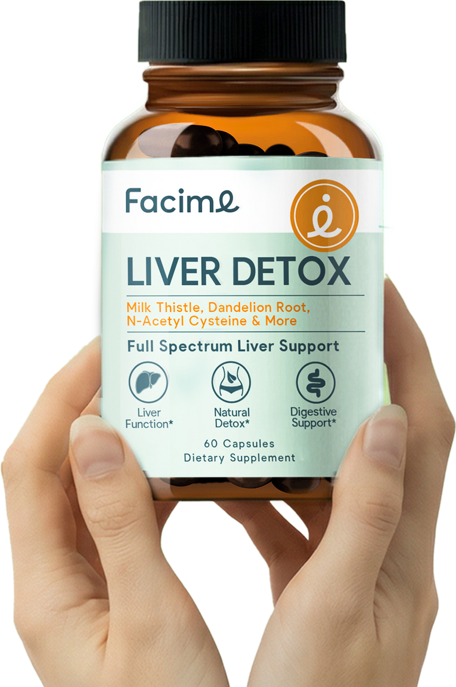 Facime Liver Detox bottle
