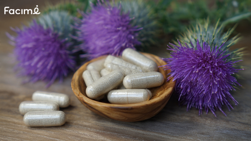 How much milk thistle per day