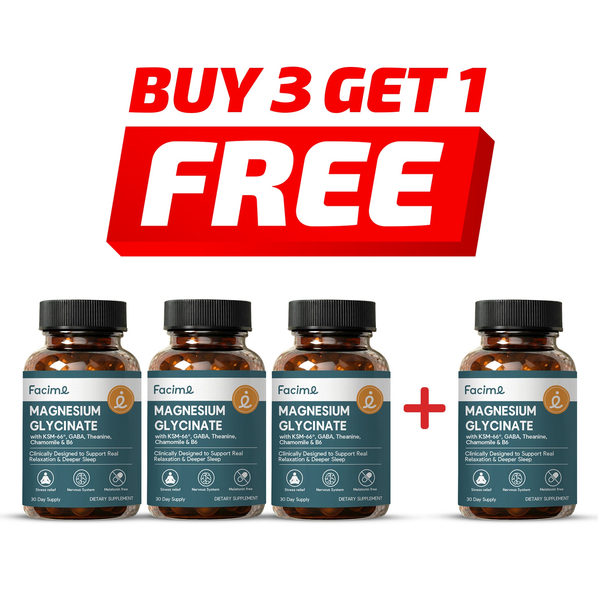 Facime Magnesium - Calm, Stress & Sleep Support