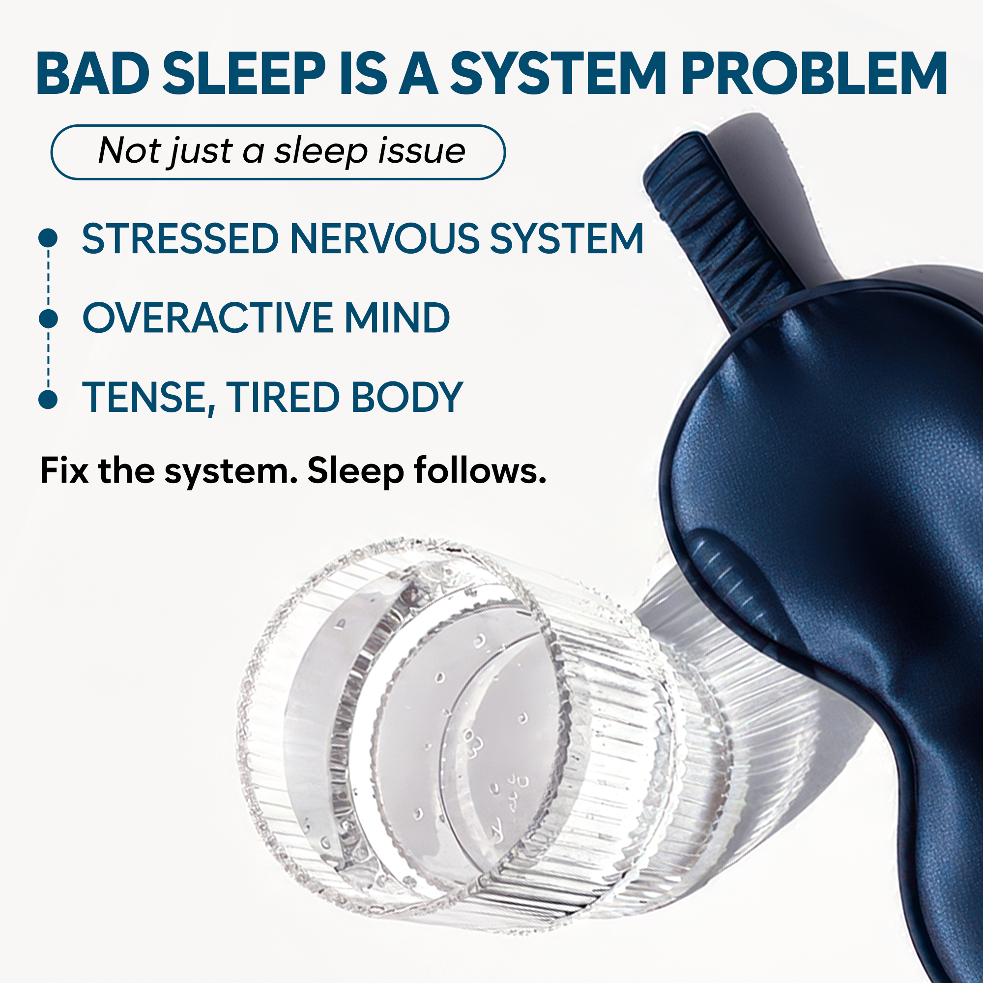 Facime Magnesium Glycinate - The Melatonin-Free Relaxation Stack for Body, Mind & Sleep