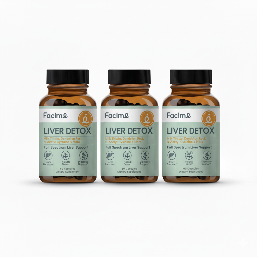 Liver Detox & Repair with Silymarin Milk Thistle, Dandelion Root, NAC & others