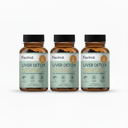 Liver Detox & Repair with Silymarin Milk Thistle, Dandelion Root, NAC & others