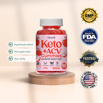 🎁 Keto ACV Gummies - Advanced Weight Loss (100% off)