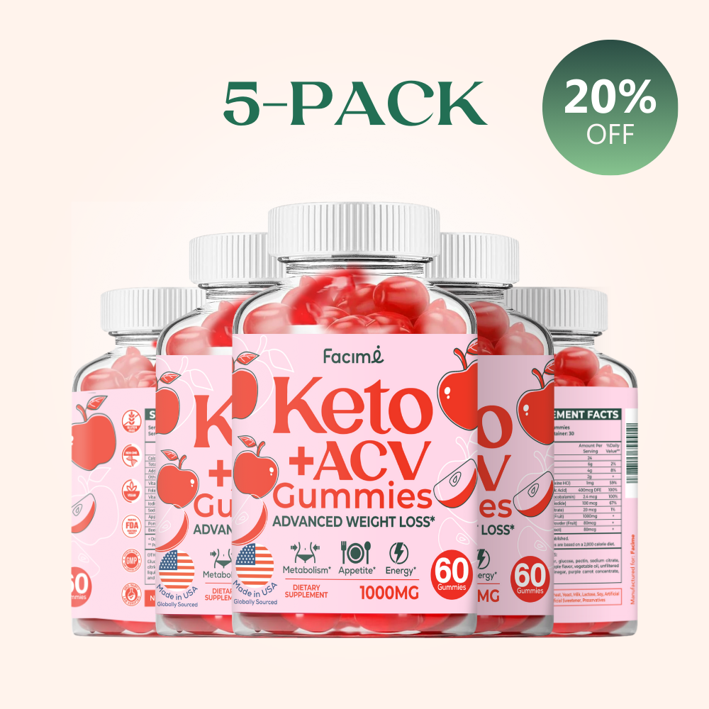 Keto acv Gummies 5 pack