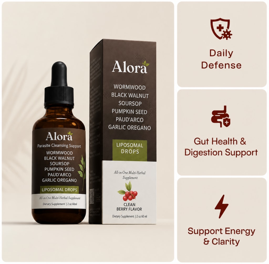 Black Walnut Wormwood Parasite Cleanse