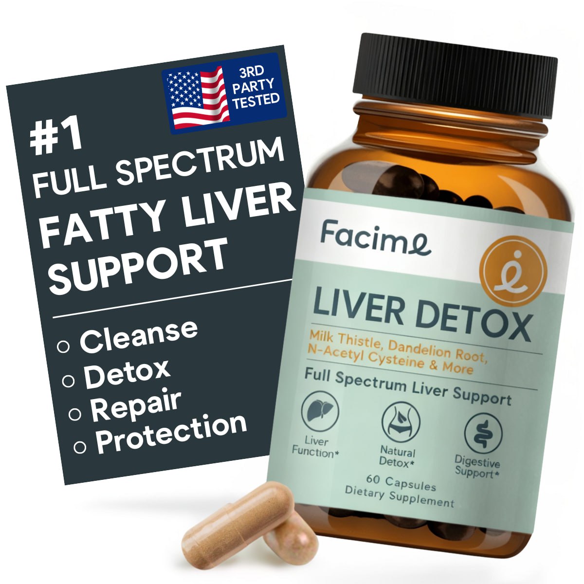 Full Spectrum Liver Cleanse Detox & Repair & Long-term Protection